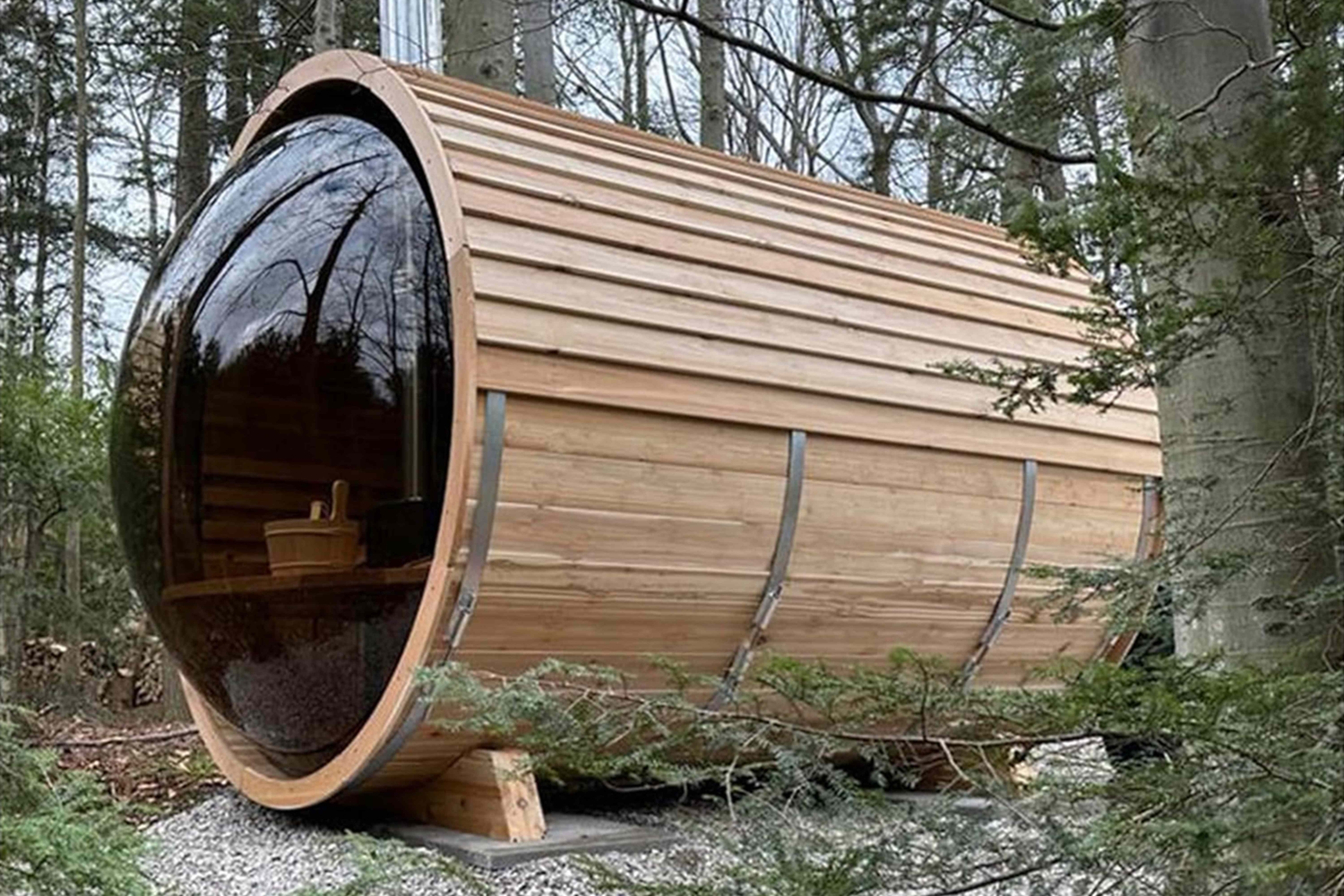 amazon-is-selling-an-8-person-scandinavian-style-sauna-for-under-$9k-that-you-can-put-in-your-backyard