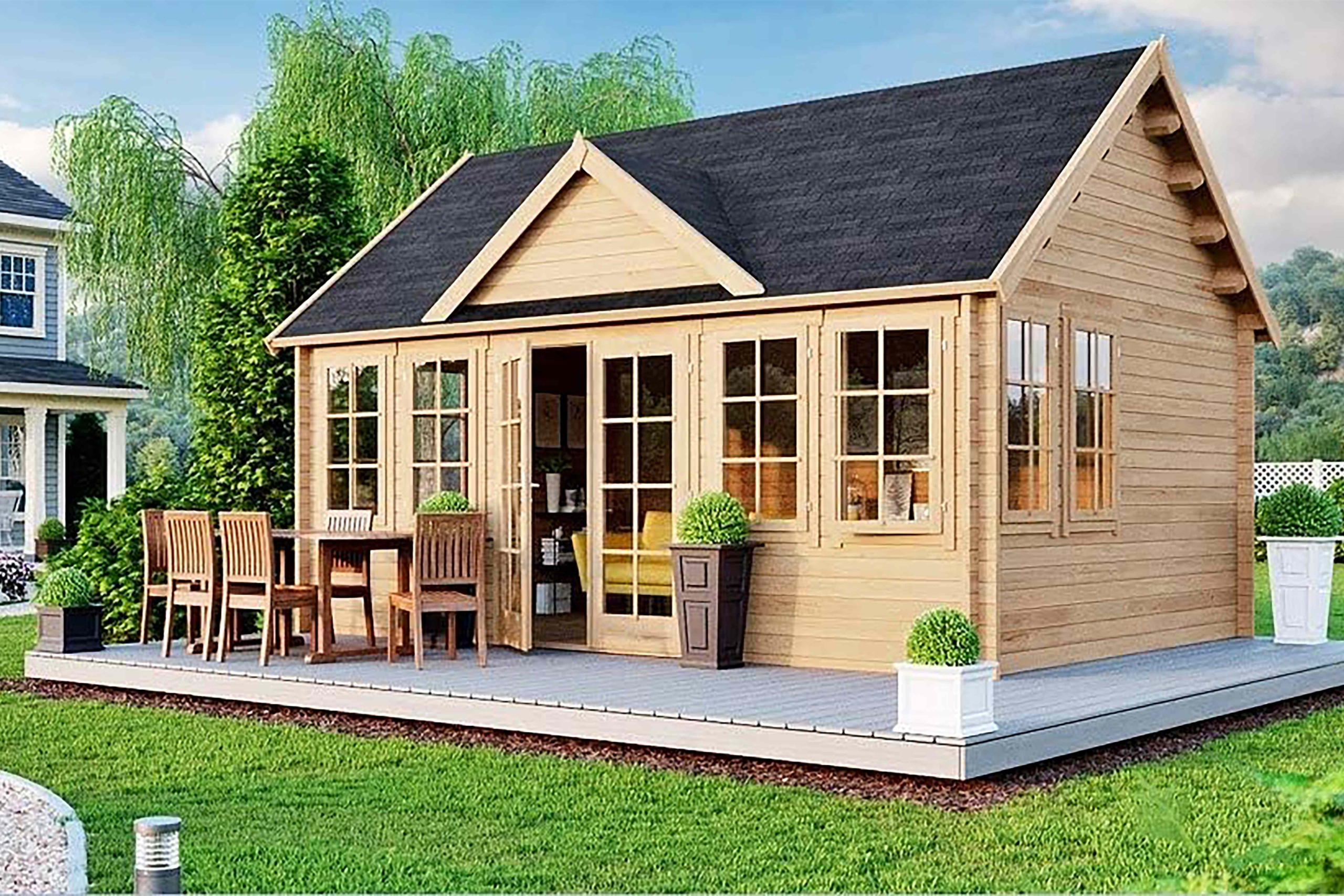 live-out-your-cottagecore-dreams-with-this-$13k-tiny-house-from-amazon—complete-with-a-dormer-and-french-doors