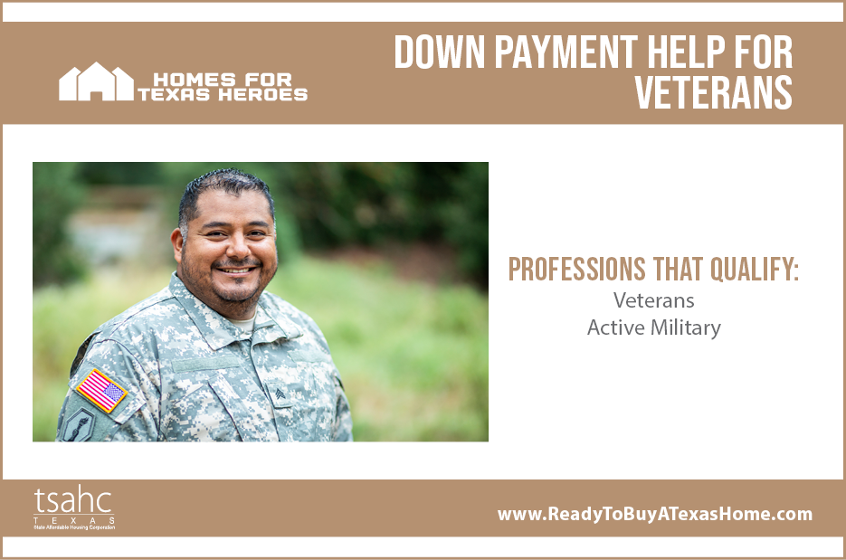Veteran home buyer purchasing a home in Fort Worth Texas