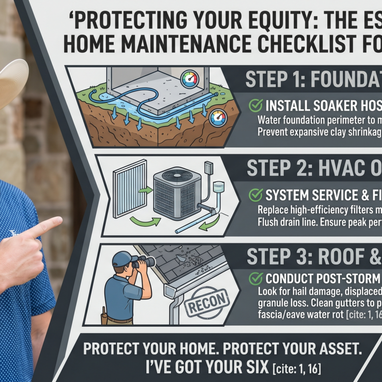 Protecting Your Equity: The Essential Texas Home Maintenance Checklist for Summer